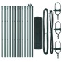 Conjunto de Postes de Cerca Verde Recubiertos de PVC Set de 2 de , Paneles de vallas - Ref: Foro24-3351715, Precio: 97,27 €, ...