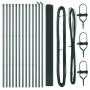 Conjunto de Poste de Cerca Conjunto de 2 Verde de , Paneles de vallas - Ref: Foro24-3351740, Precio: 178,14 €, Descuento: %