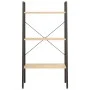 Estantería de pie 3 baldas marrón claro y negro 56x35x108 cm de vidaXL, Librerías y estanterías - Ref: Foro24-336361, Precio:...