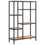 Estantería de madera contrachapada y acero 80x30x120 cm de vidaXL, Librerías y estanterías - Ref: Foro24-336357, Precio: 105,...