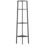 Estantería de esquina de 4 niveles negra 45,5x31,5x150 cm de vidaXL, Librerías y estanterías - Ref: Foro24-336393, Precio: 70...