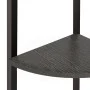 Estantería de esquina de 4 niveles negra 45,5x31,5x150 cm de vidaXL, Librerías y estanterías - Ref: Foro24-336393, Precio: 65...