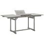 Mesa de comedor jardín madera maciza acacia (120-170)x80x75 cm de vidaXL, Mesas de jardín - Ref: Foro24-316575, Precio: 174,5...