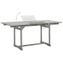 Mesa de comedor jardín madera maciza acacia (120-170)x80x75 cm de vidaXL, Mesas de jardín - Ref: Foro24-316575, Precio: 174,5...