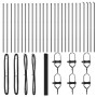 Cerca de Malla Soldada con 13 Postes Gris 1.5x50 m Acero de , Paneles de vallas - Ref: Foro24-3351890, Precio: 333,08 €, Desc...
