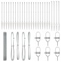 Cerca de Alambre Soldado con 13 Postes de Espiga 1.4x50 m Acero Galvanizado de , Paneles de vallas - Ref: Foro24-3352004, Pre...