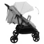 Carrito para gemelos de acero gris claro y negro de vidaXL, Cochecitos de bebé - Ref: Foro24-10359, Precio: 244,61 €, Descuen...