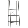 Estantería de pie 4 baldas negro 56x35x140 cm de vidaXL, Librerías y estanterías - Ref: Foro24-336366, Precio: 69,32 €, Descu...
