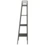 Estantería de pie 4 baldas negro 56x35x140 cm de vidaXL, Librerías y estanterías - Ref: Foro24-336366, Precio: 68,20 €, Descu...