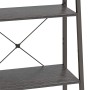 Estantería de pie 4 baldas negro 56x35x140 cm de vidaXL, Librerías y estanterías - Ref: Foro24-336366, Precio: 69,32 €, Descu...