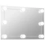 Espejo de pared con luces LED rectangular de vidrio de vidaXL, Espejos - Ref: Foro24-3078637, Precio: 42,29 €, Descuento: %