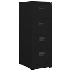 Armario archivador de acero negro 46x62x133 cm by vidaXL, Filing cabinets - Ref: Foro24-336280, Price: 273,12 €, Discount: %