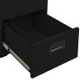 Armario archivador de acero negro 46x62x133 cm de vidaXL, Armarios archivadores - Ref: Foro24-336280, Precio: 267,58 €, Descu...
