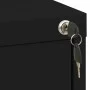 Armario archivador de acero negro 46x62x133 cm de vidaXL, Armarios archivadores - Ref: Foro24-336280, Precio: 273,12 €, Descu...