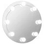 Round glass wall mirror with LED lights by vidaXL, Mirrors - Ref: Foro24-3078639, Price: 31,38 €, Discount: %