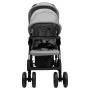 Carrito para gemelos tandem de acero gris claro de vidaXL, Cochecitos de bebé - Ref: Foro24-10347, Precio: 217,12 €, Descuent...