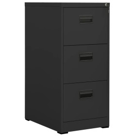 Armario archivador de acero antracita 46x62x102,5 cm de vidaXL, Armarios archivadores - Ref: Foro24-336277, Precio: 180,54 €,...