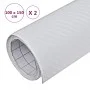 Láminas 3D para coches 2 uds blanco 100x150 cm de vidaXL, Vinilos para vehículos - Ref: Foro24-210719, Precio: 22,22 €, Descu...