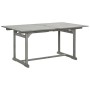 Mesa de comedor jardín madera maciza acacia (160-240)x100x75 cm de vidaXL, Mesas de jardín - Ref: Foro24-316573, Precio: 390,...