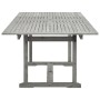 Mesa de comedor jardín madera maciza acacia (160-240)x100x75 cm de vidaXL, Mesas de jardín - Ref: Foro24-316573, Precio: 390,...