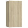 Juego de muebles de salón 8 piezas roble Sonoma de vidaXL, Muebles TV - Ref: Foro24-3079019, Precio: 231,88 €, Descuento: %