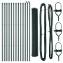 Juego de Cercas Set de 2 Verde Acero recubierto de PVC 25 x 1.2 m de , Postes de cerca - Ref: Foro24-3352677, Precio: 119,94 ...