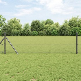 Comprar Valla Hexagonal Gris 0.4x10 m Acero