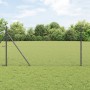 Cerca Hexagonal  Gris 1x10 m Acero, Postes para Cerca  7 pcs Gris Ø32 mm 150 cm Acero Galvanizado | Foro24.es | Tu tienda online para hogar, jardín y más Foro24.es