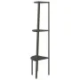 Estantería de esquina de 3 baldas negro 45,5x31,5x120 cm de vidaXL, Librerías y estanterías - Ref: Foro24-336390, Precio: 52,...
