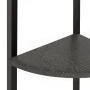 Estantería de esquina de 3 baldas negro 45,5x31,5x120 cm de vidaXL, Librerías y estanterías - Ref: Foro24-336390, Precio: 52,...