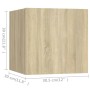 Juego de muebles de salón 5 piezas roble Sonoma de vidaXL, Muebles TV - Ref: Foro24-3078968, Precio: 150,68 €, Descuento: %