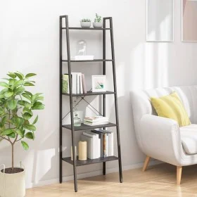 Estantería de pie 5 baldas negra 56x35x174 cm de vidaXL, Librerías y estanterías - Ref: Foro24-336369, Precio: 78,00 €, Descu...