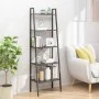 Estantería de pie 5 baldas negra 56x35x174 cm de vidaXL, Librerías y estanterías - Ref: Foro24-336369, Precio: 78,00 €, Descu...