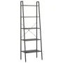 Estantería de pie 5 baldas negra 56x35x174 cm de vidaXL, Librerías y estanterías - Ref: Foro24-336369, Precio: 78,00 €, Descu...
