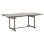 Mesa de comedor jardín madera maciza acacia (150-200)x100x75cm de vidaXL, Mesas de jardín - Ref: Foro24-316571, Precio: 249,0...