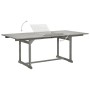 Mesa de comedor jardín madera maciza acacia (150-200)x100x75cm de vidaXL, Mesas de jardín - Ref: Foro24-316571, Precio: 249,0...