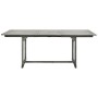 Mesa de comedor jardín madera maciza acacia (150-200)x100x75cm de vidaXL, Mesas de jardín - Ref: Foro24-316571, Precio: 249,0...