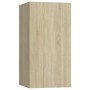 Juego de muebles de salón 4 piezas roble Sonoma de vidaXL, Muebles TV - Ref: Foro24-3079046, Precio: 140,58 €, Descuento: %