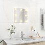 Espejo de pared con luces LED cuadrado de vidrio de vidaXL, Espejos - Ref: Foro24-3078635, Precio: 32,50 €, Descuento: %