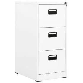 Armario archivador de acero blanco 46x62x102,5 cm de vidaXL, Armarios archivadores - Ref: Foro24-336274, Precio: 178,78 €, De...