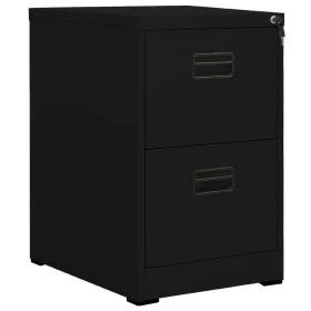 Armario archivador de acero negro 46x62x72,5 cm de vidaXL, Armarios archivadores - Ref: Foro24-336272, Precio: 138,74 €, Desc...