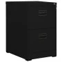 Armario archivador de acero negro 46x62x72,5 cm de vidaXL, Armarios archivadores - Ref: Foro24-336272, Precio: 138,74 €, Desc...