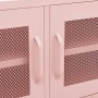 Mueble para TV de acero rosa 105x35x50 cm de vidaXL, Muebles TV - Ref: Foro24-336238, Precio: 132,46 €, Descuento: %