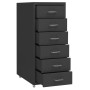 Armario archivador móvil metal antracita 28x41x69 cm de vidaXL, Armarios archivadores - Ref: Foro24-335919, Precio: 78,75 €, ...