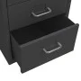 Armario archivador móvil metal antracita 28x41x69 cm de vidaXL, Armarios archivadores - Ref: Foro24-335919, Precio: 103,24 €,...