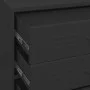 Black steel drawer cabinet 80x35x101.5 cm by vidaXL, Drawers - Ref: Foro24-336205, Price: 176,35 €, Discount: %