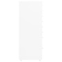 Armario archivador móvil metal blanco 28x41x109 cm de vidaXL, Armarios archivadores - Ref: Foro24-335920, Precio: 125,49 €, D...