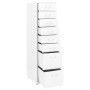 Armario archivador móvil metal blanco 28x41x109 cm de vidaXL, Armarios archivadores - Ref: Foro24-335920, Precio: 125,49 €, D...