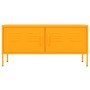 Mueble para TV de acero amarillo mostaza 105x35x50 cm de vidaXL, Muebles TV - Ref: Foro24-336227, Precio: 156,78 €, Descuento: %