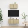 Juego de muebles de salón 2 piezas roble Sonoma de vidaXL, Muebles TV - Ref: Foro24-3079015, Precio: 73,19 €, Descuento: %